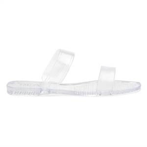 NEW MATISSE women's drift jelly sandal in clear